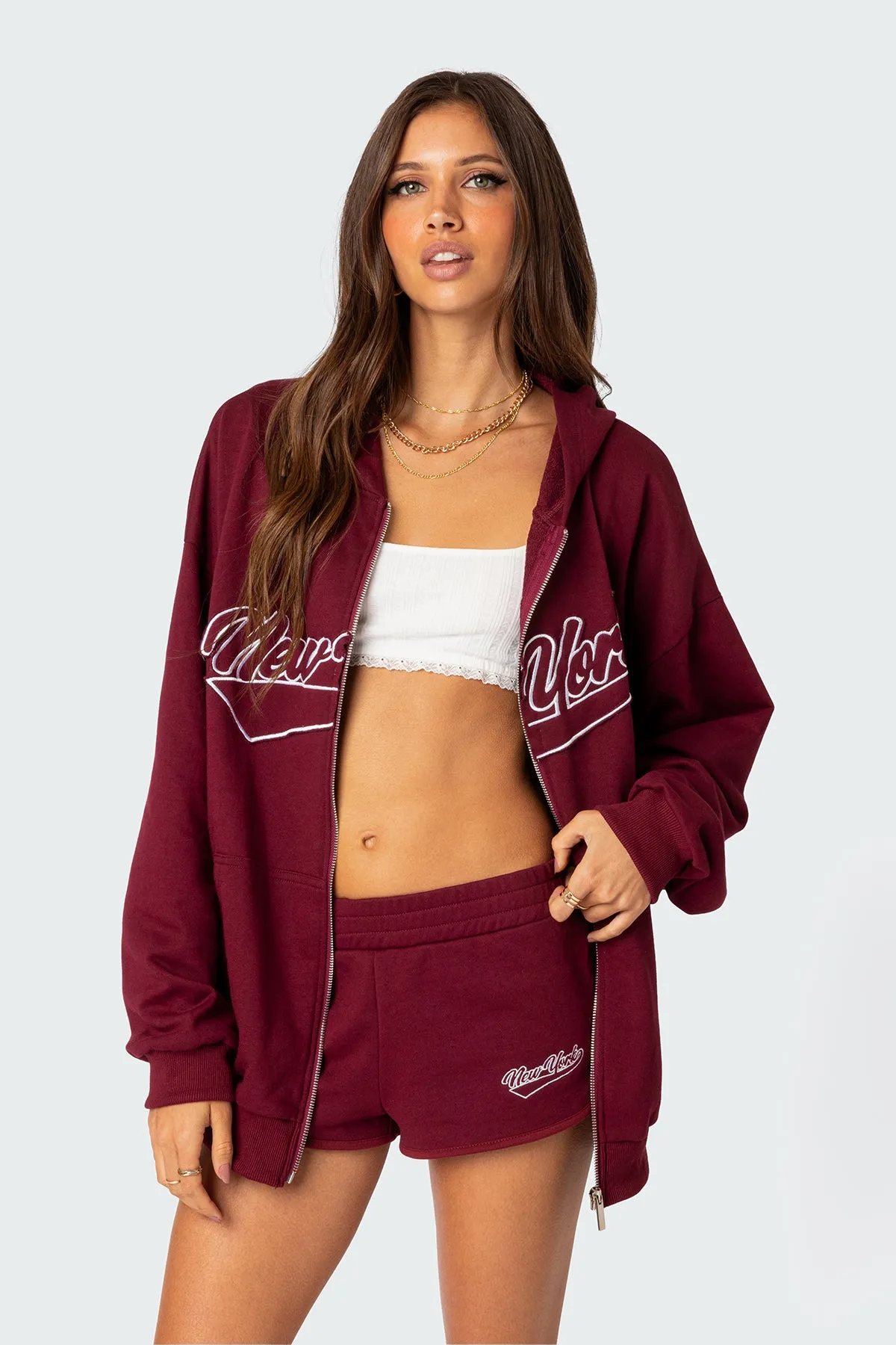 New York Shorts sold by Edikted product image thumbnail 3