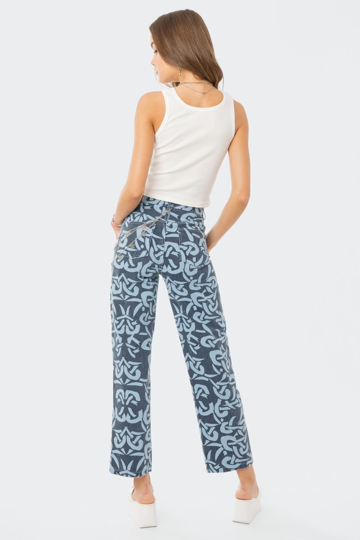 Girl Tribe Diamond Tank Top sold by Edikted product image thumbnail 5