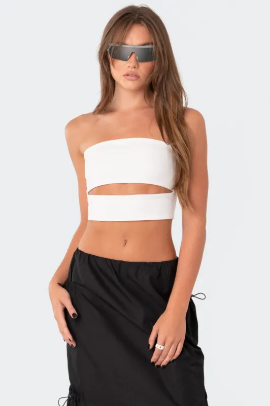 Darcey Cut-Out Tube Top sold by Edikted