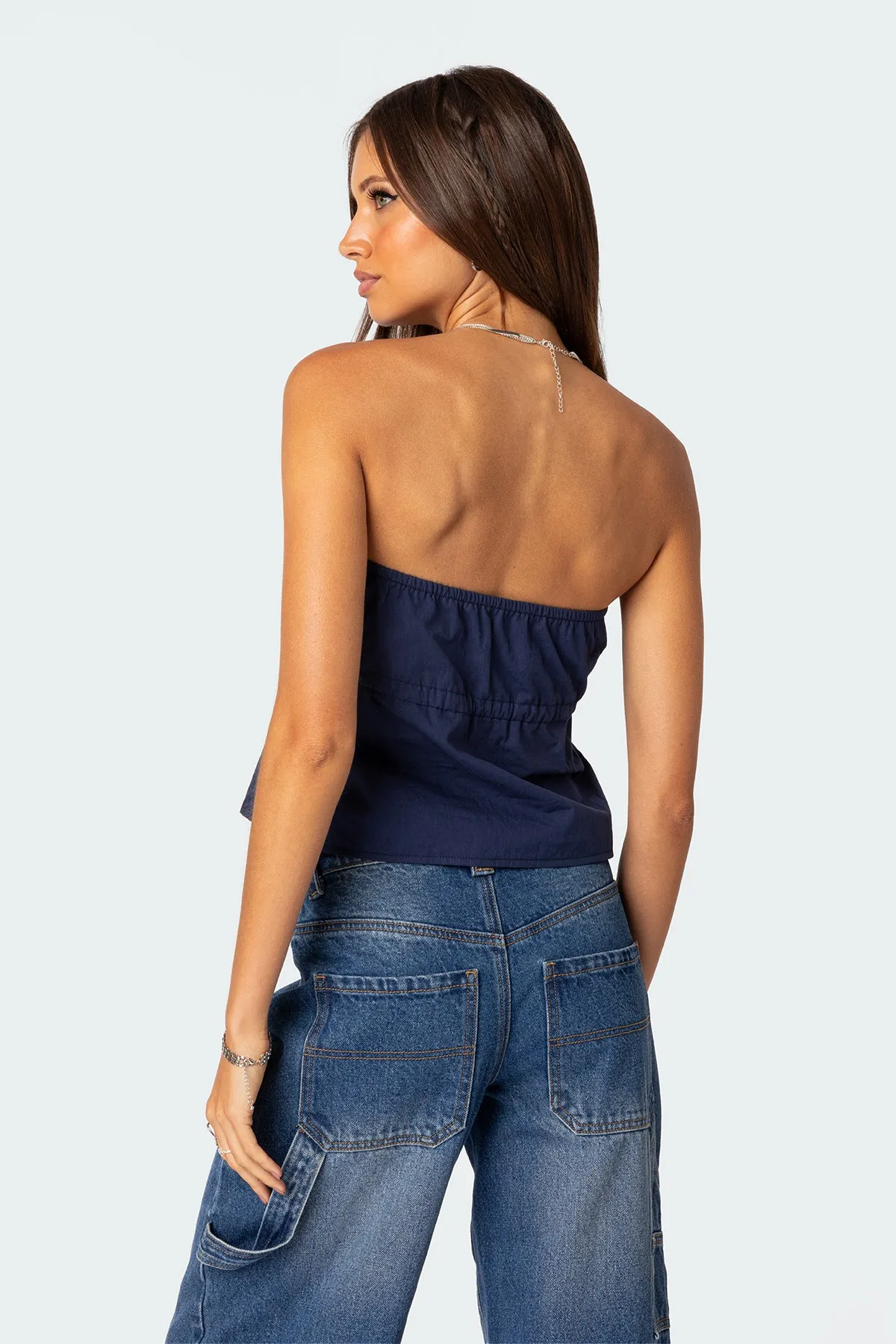 Reva Strapless Top sold by Edikted product image thumbnail 4