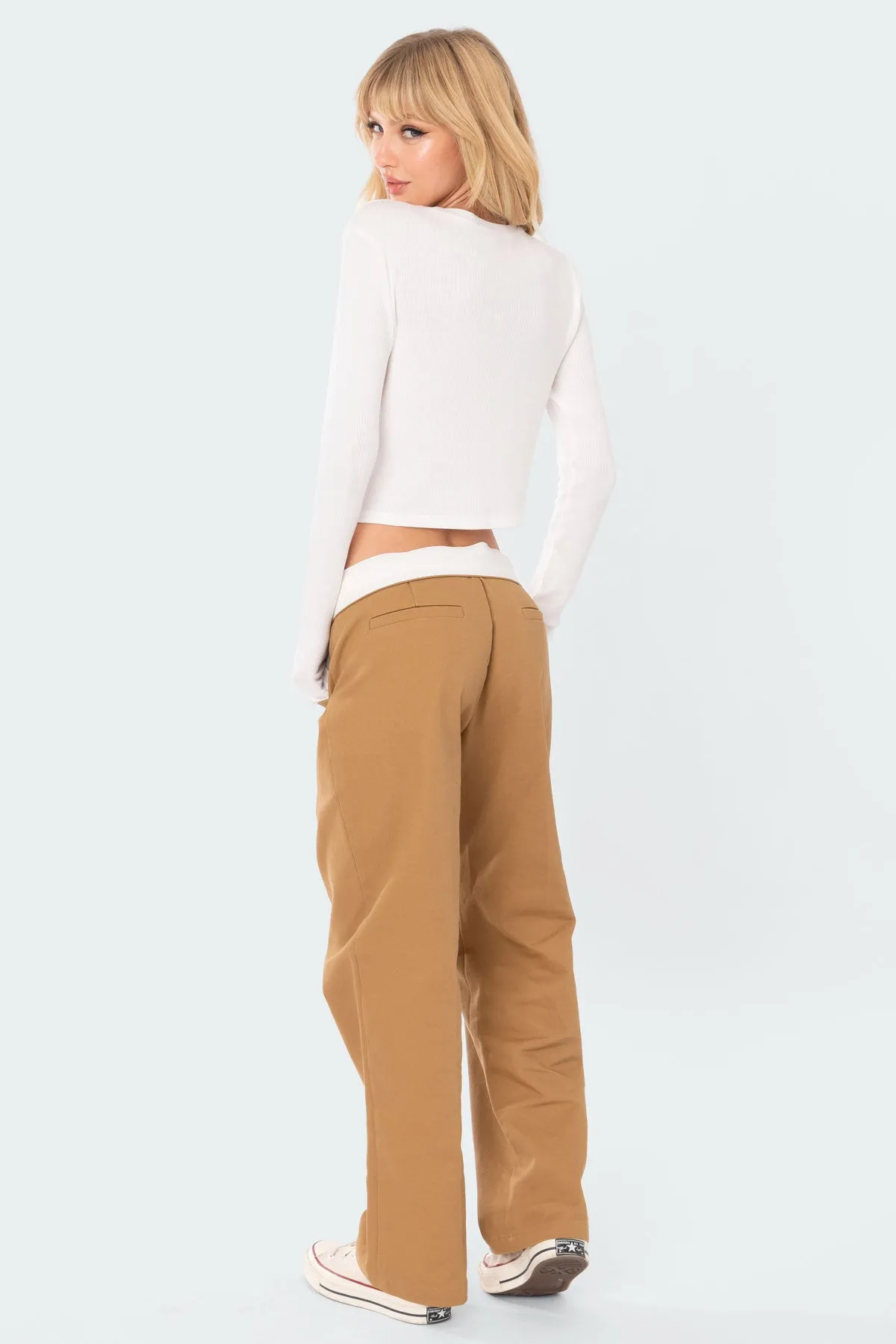 Athleisure Waffle Top sold by Edikted product image thumbnail 5