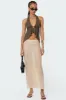 Freda Open Back Chiffon Top sold by Edikted