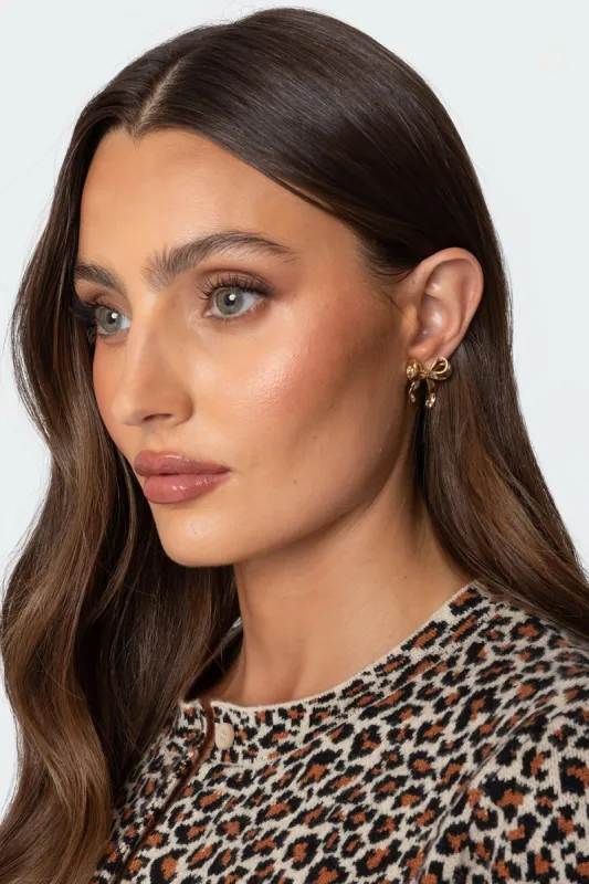 Bow Peep Earrings sold by Edikted