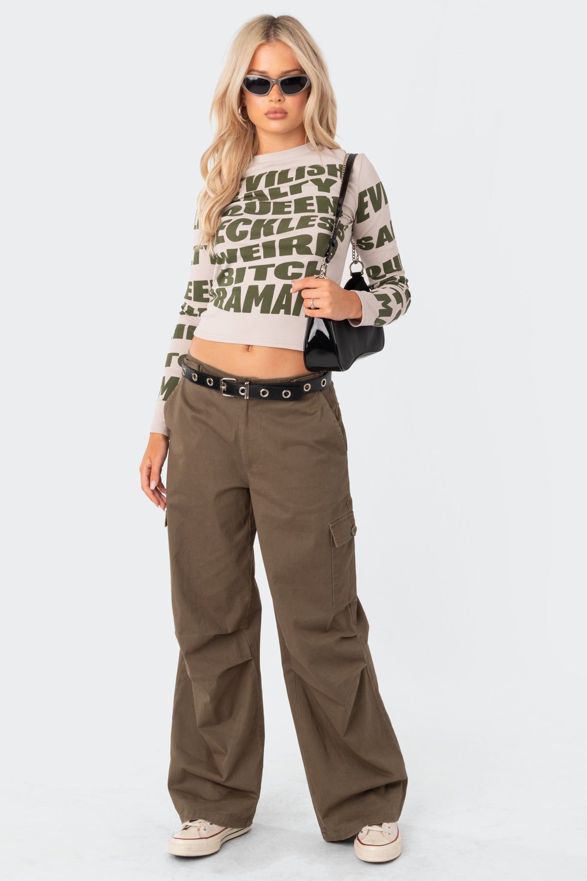 Devilish Long Sleeve T-Shirt sold by Edikted