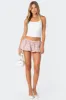 Plaid Bubble Micro Skort sold by Edikted