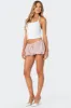Plaid Bubble Micro Skort sold by Edikted