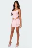 Nala Asymmetric Ruffle Top sold by Edikted