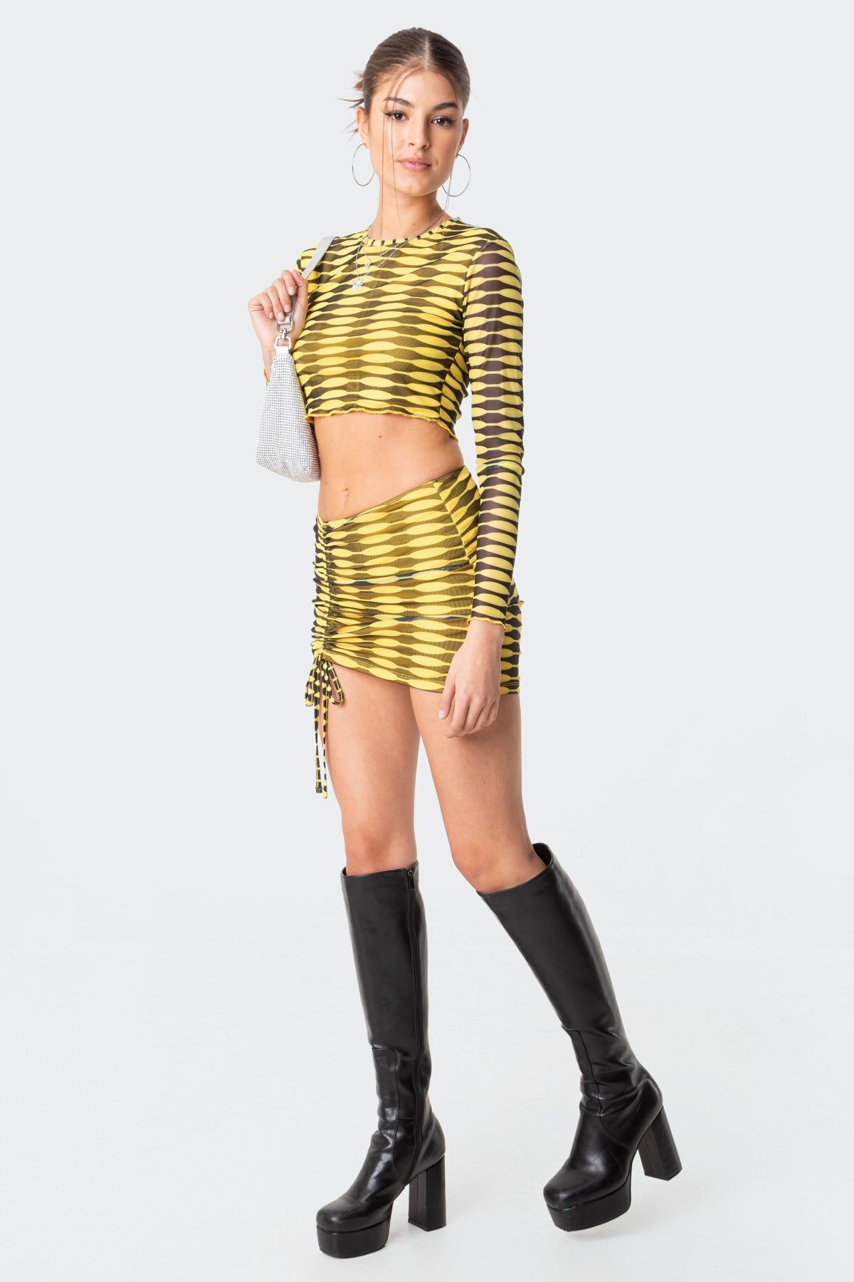 Anisa Mesh Top sold by Edikted product image thumbnail 4