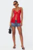 Mimosa Sheer Lace Long Tank Top sold by Edikted