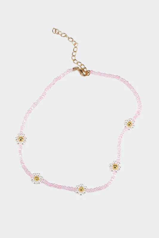 Pearl Daisy Chocker sold by Edikted