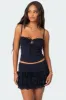Maisie Lacey Cupped Corset sold by Edikted