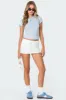 Bayside Slitted Micro Skort sold by Edikted