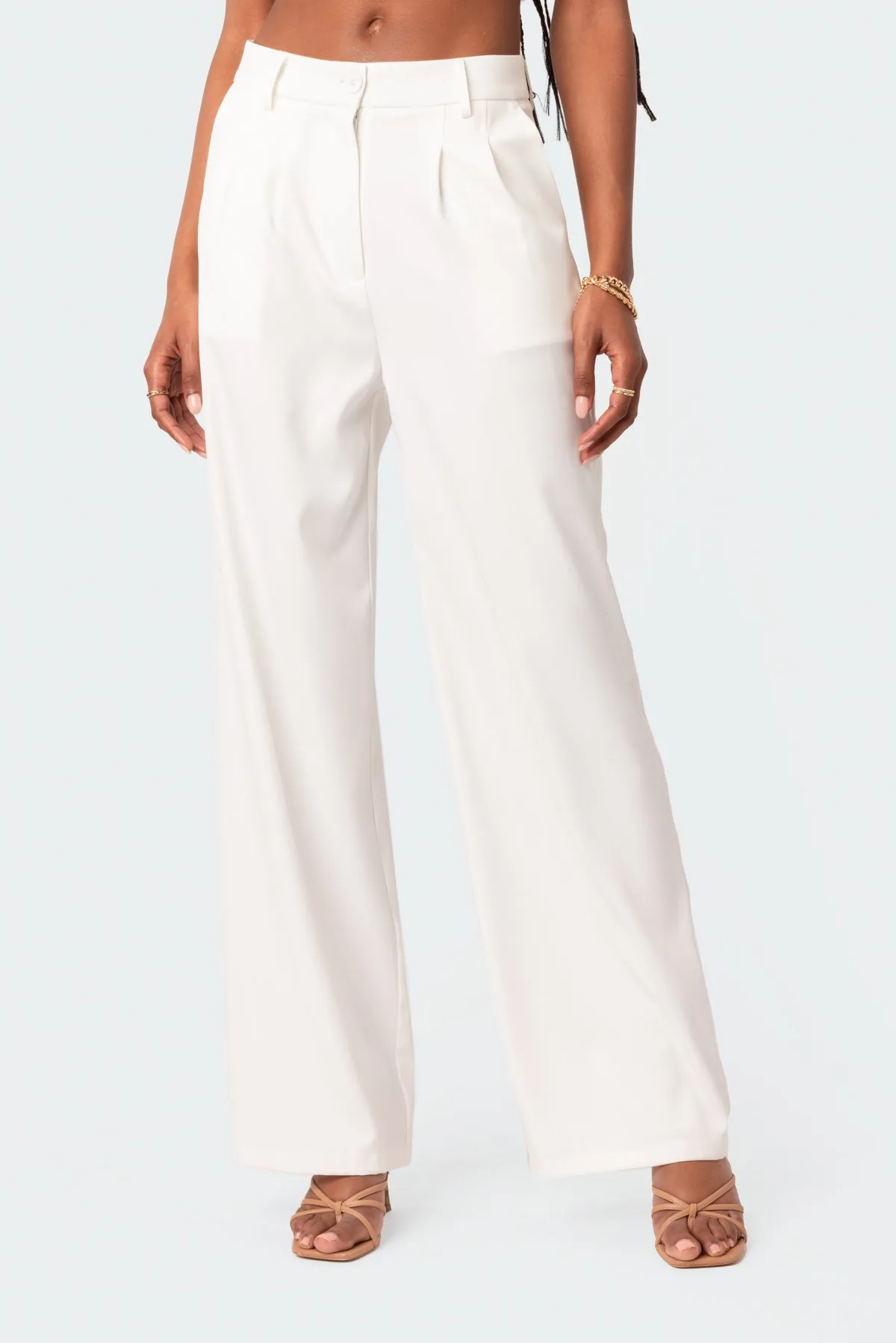 High Rise Tailored Trousers sold by Edikted product image thumbnail 2