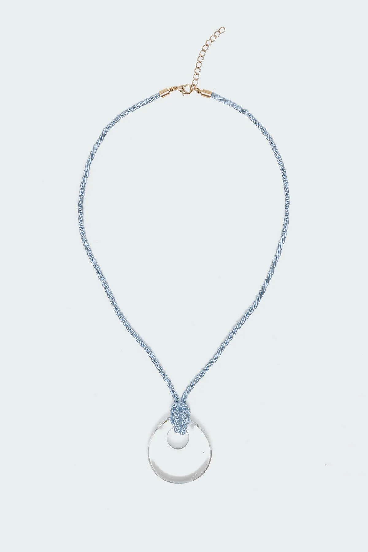 Twisted Cord Pendant Necklace sold by Edikted product image thumbnail 2