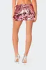Sabina Low-Rise Sequin Mini Skirt sold by Edikted