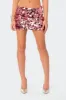 Sabina Low-Rise Sequin Mini Skirt sold by Edikted
