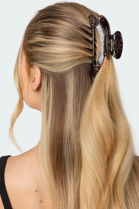 Leopard Spot Claw Clip sold by Edikted