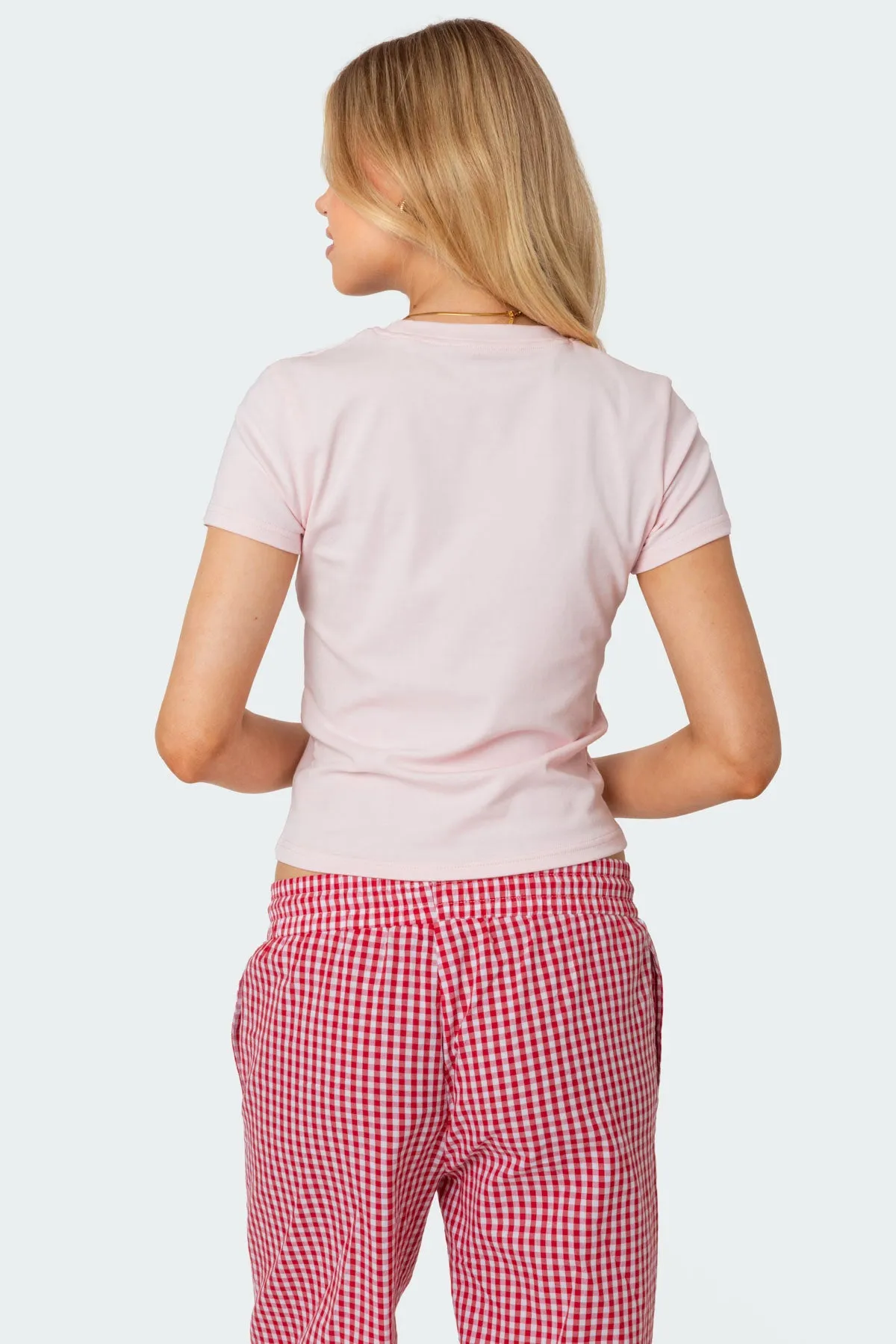 Daylily T Shirt sold by Edikted product image thumbnail 3