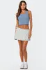 Dita Tiered Mini Skirt sold by Edikted