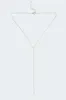 Cascading Drop Chain Necklace sold by Edikted