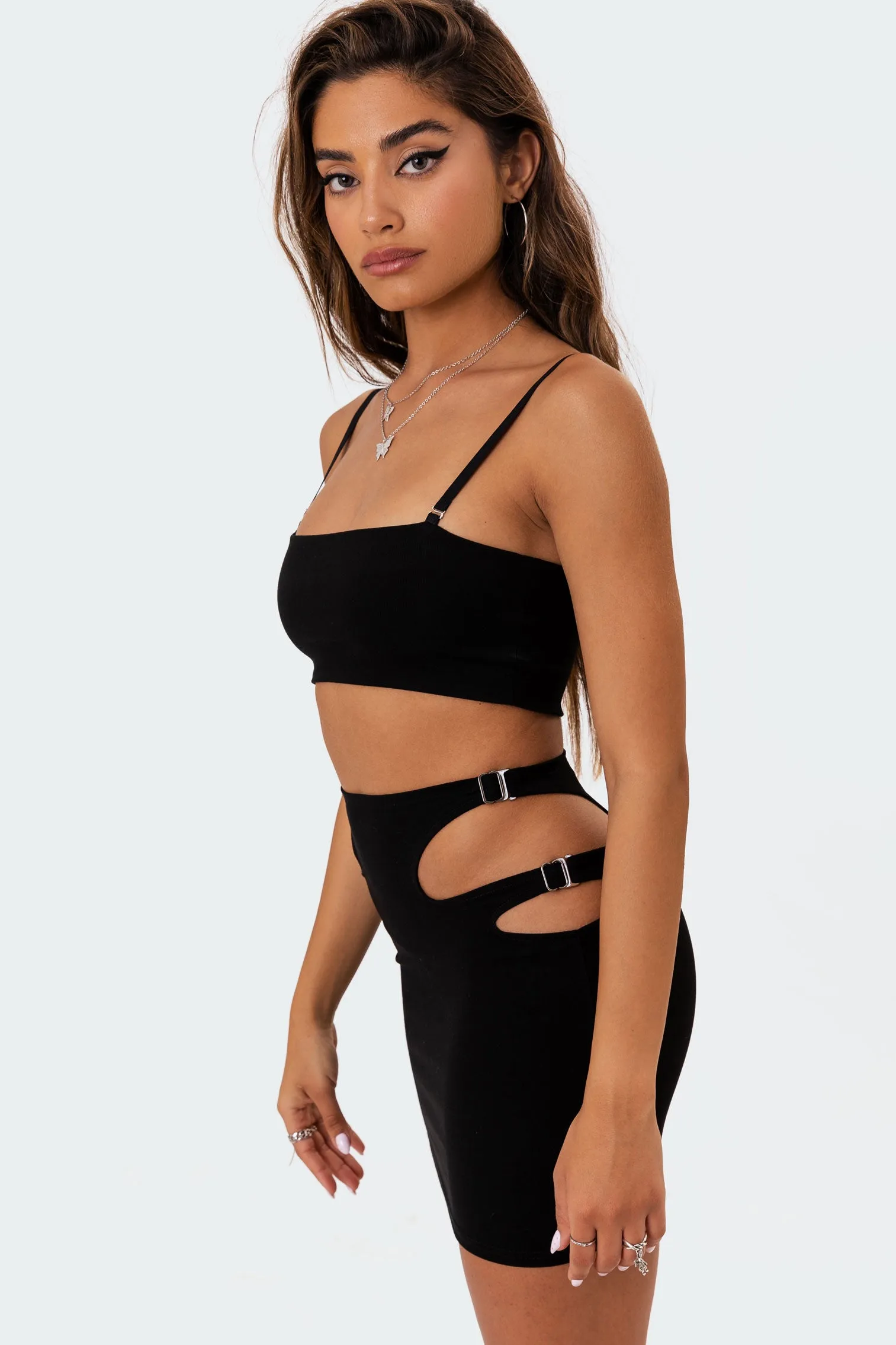 Carrie Cut-Out Mini Skirt sold by Edikted product image thumbnail 3