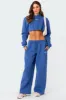 Brenna Low Rise Wide Sweatpants sold by Edikted