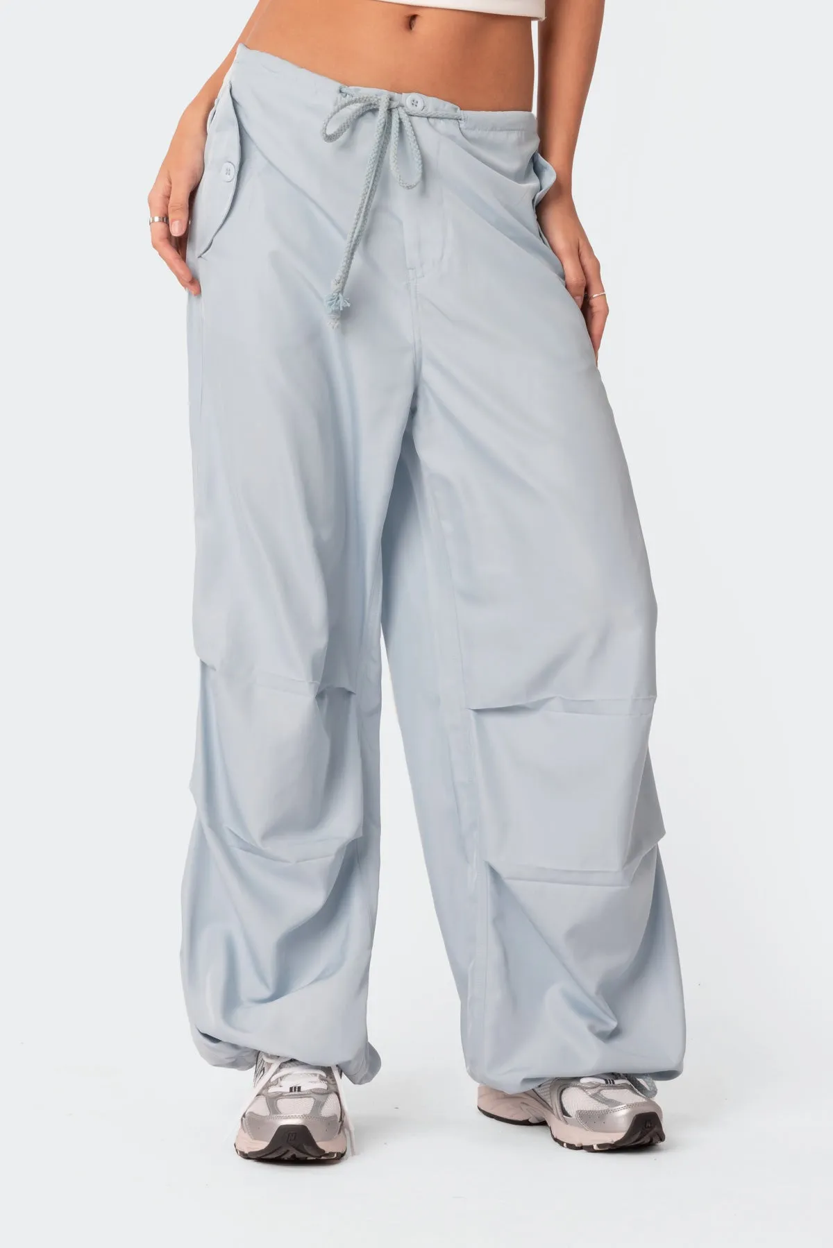 Jace Low Rise Nylon Cargo Pants sold by Edikted product image thumbnail 2
