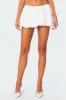 Jora Nylon Bubble Mini Skirt sold by Edikted