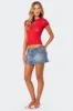 Kaori Sheer Lace T Shirt sold by Edikted