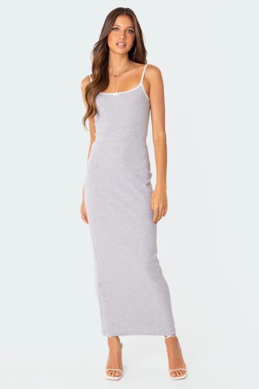 Chill Out Maxi Dress sold by Edikted