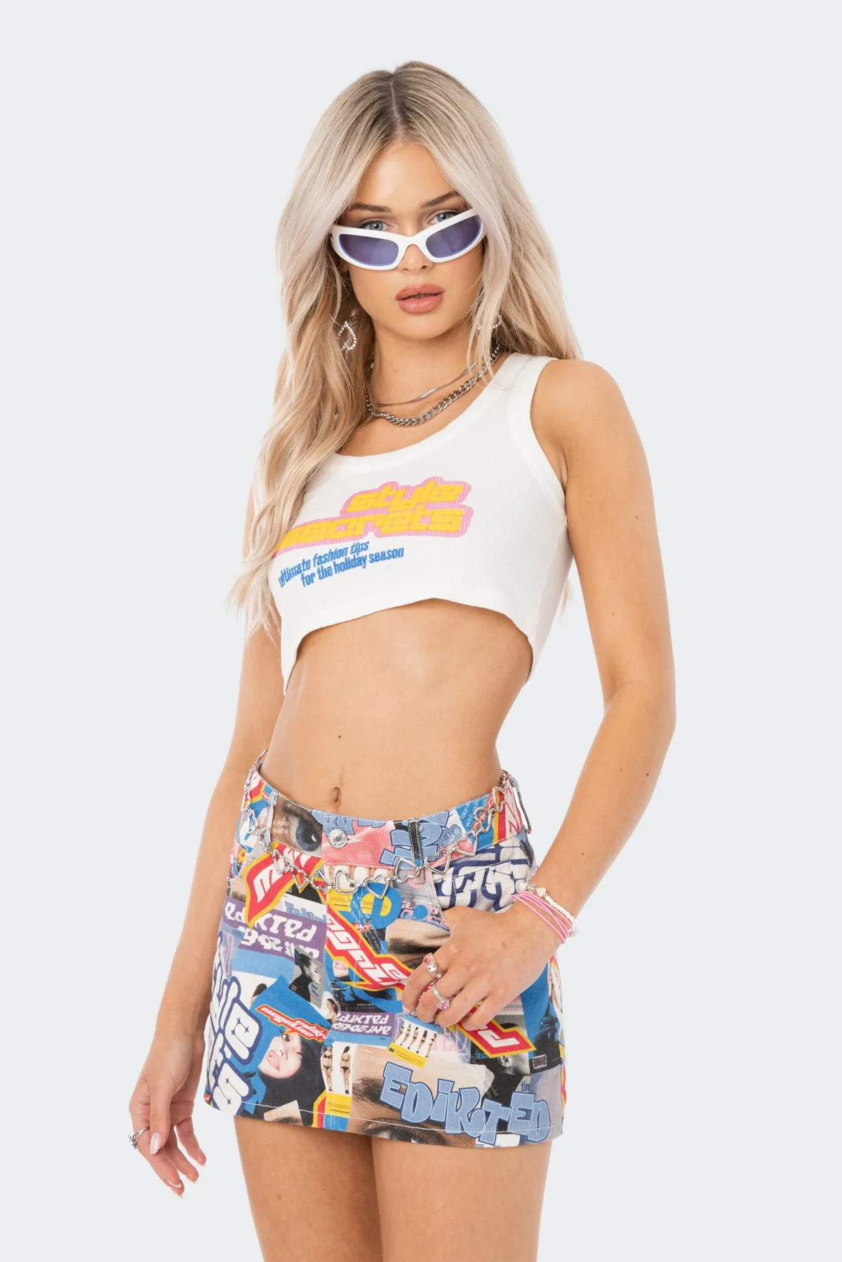 Style Secrets Crop Top sold by Edikted product image thumbnail 3