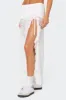 Ruffled Sheer Lace Maxi Skort sold by Edikted