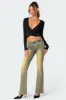 Layla Wrap Crop Top sold by Edikted