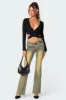 Layla Wrap Crop Top sold by Edikted