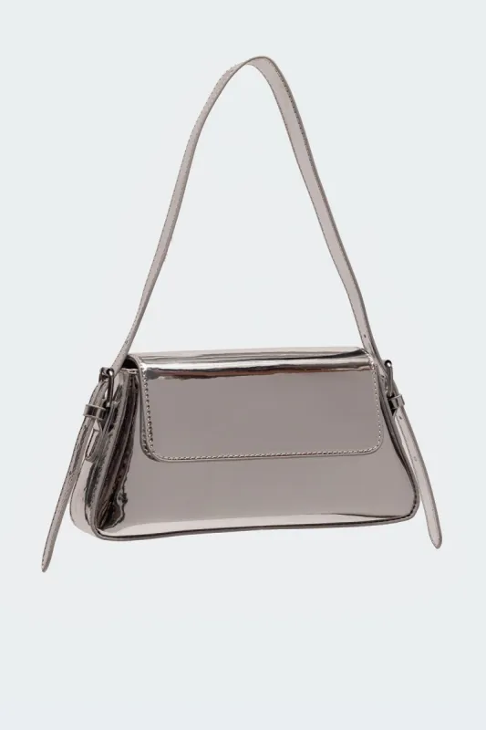 Fashion Girl Metallic Shoulder Bag sold by Edikted