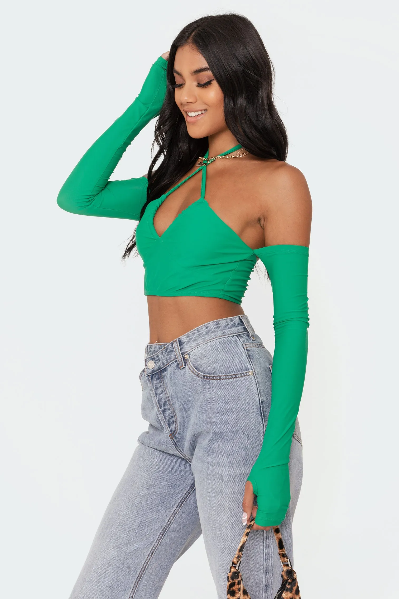 Havana Off The Shoulder Top sold by Edikted product image thumbnail 3