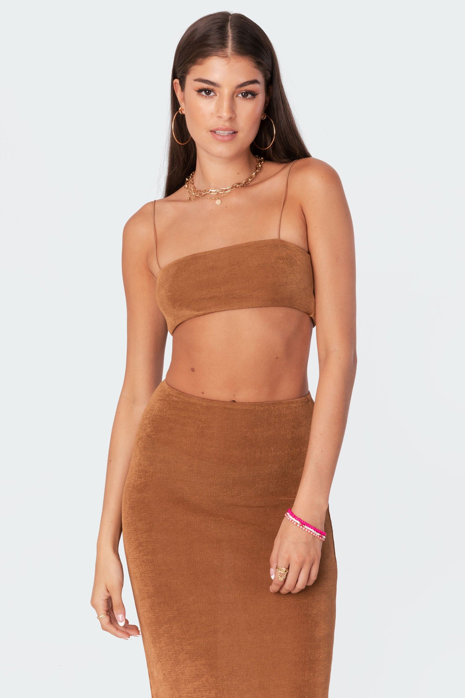 Shelby Crop Top sold by Edikted