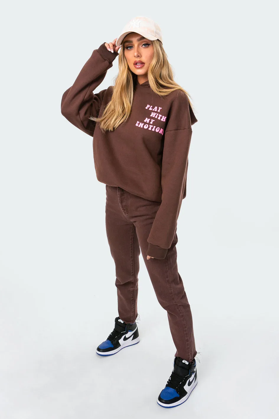 Emotions Hoodie sold by Edikted product image thumbnail 2