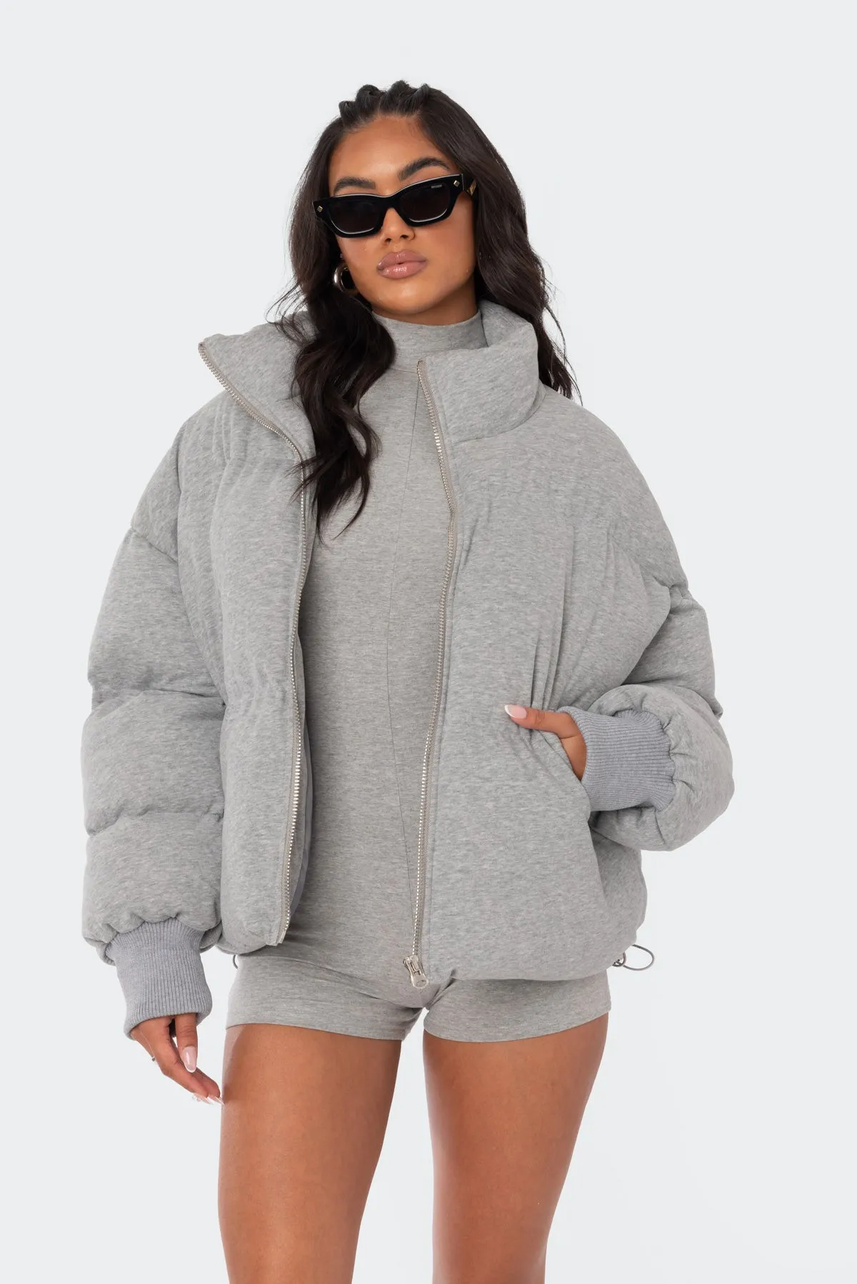 Jersey Puffer sold by Edikted product image thumbnail 2