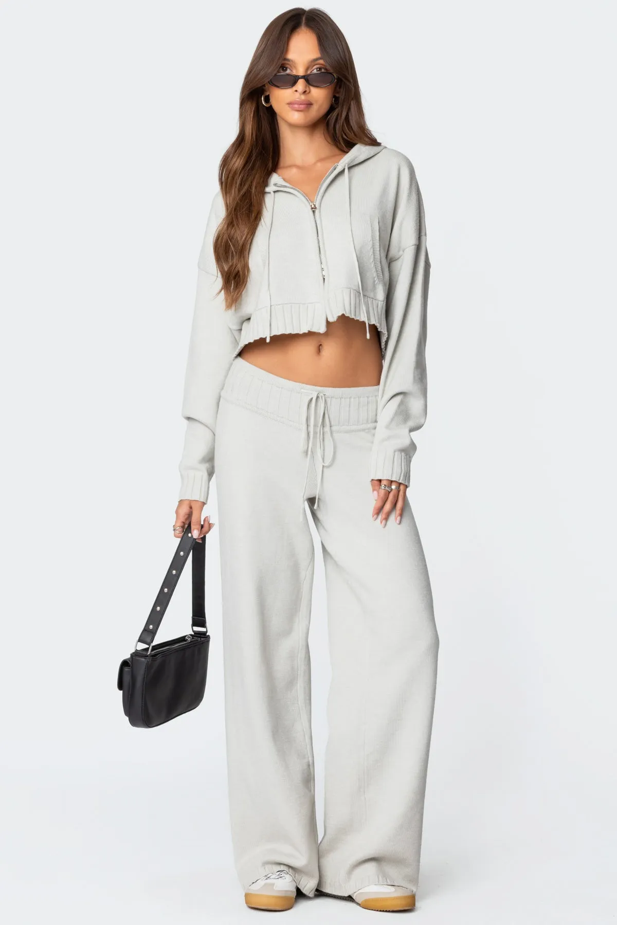 Russell Knit Hooded Cardigan sold by Edikted product image thumbnail 2