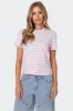 Callahan Striped T Shirt sold by Edikted