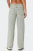 Petite Magda Low Rise Acid Wash Jeans sold by Edikted