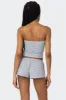 Astor Striped Tube Top sold by Edikted