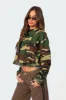 Carmen Camo Jacket sold by Edikted
