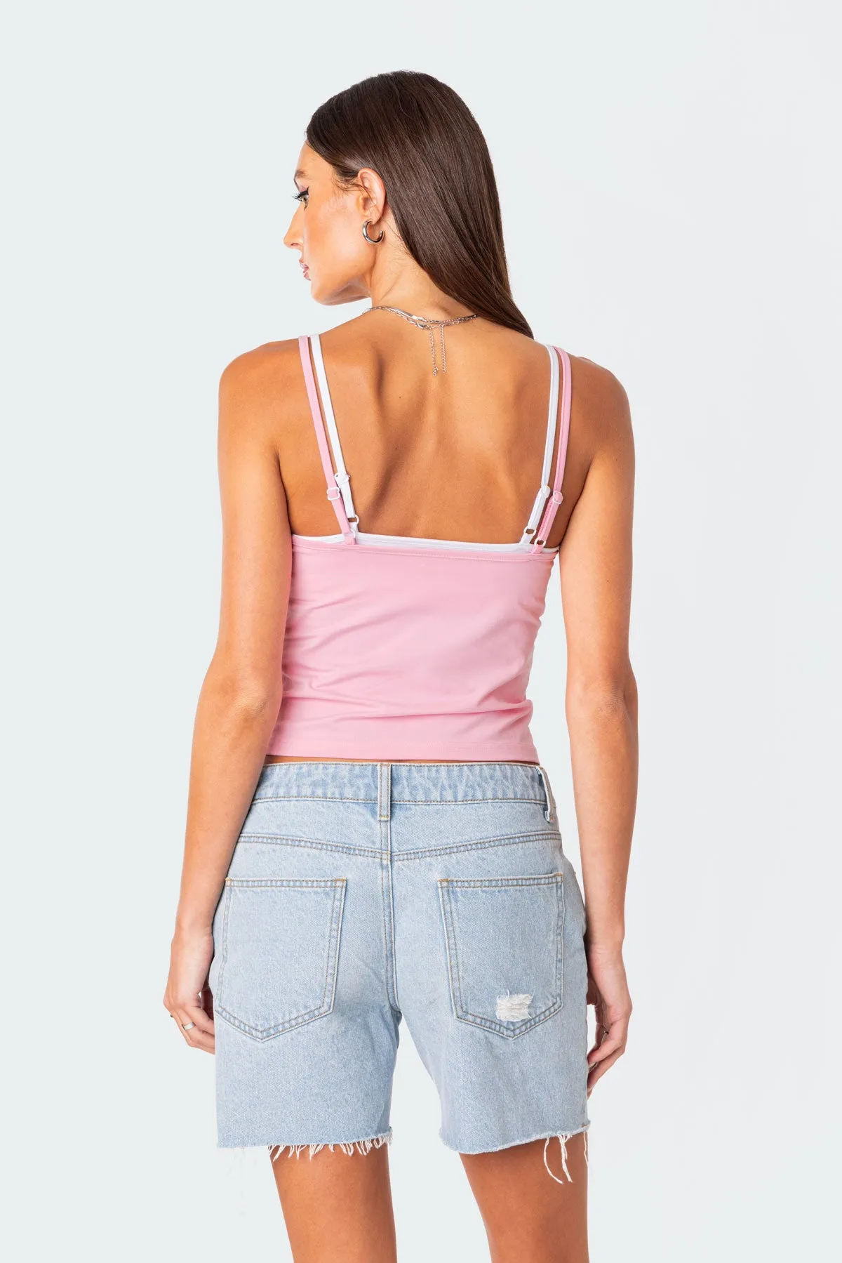Layered Tank Top sold by Edikted product image thumbnail 5