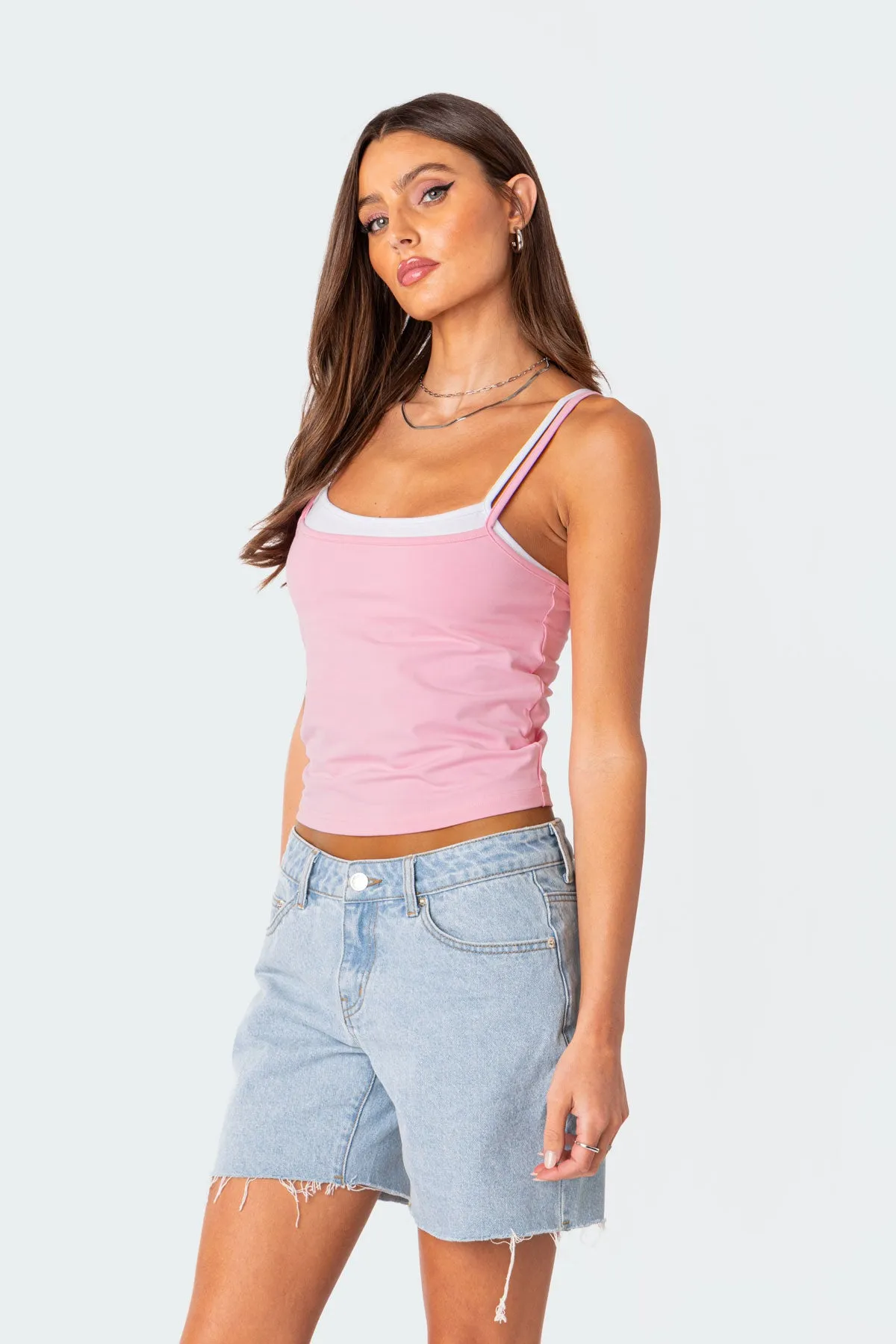 Layered Tank Top sold by Edikted product image thumbnail 3