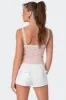 Amilia Lace Trim Tank Top sold by Edikted