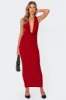Cowl Neck Open Back Maxi Dress sold by Edikted