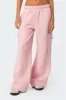 Wide Leg Cargo Sweatpants sold by Edikted