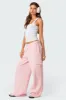 Wide Leg Cargo Sweatpants sold by Edikted